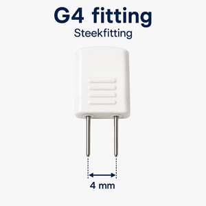 G4 fitting steeklamp