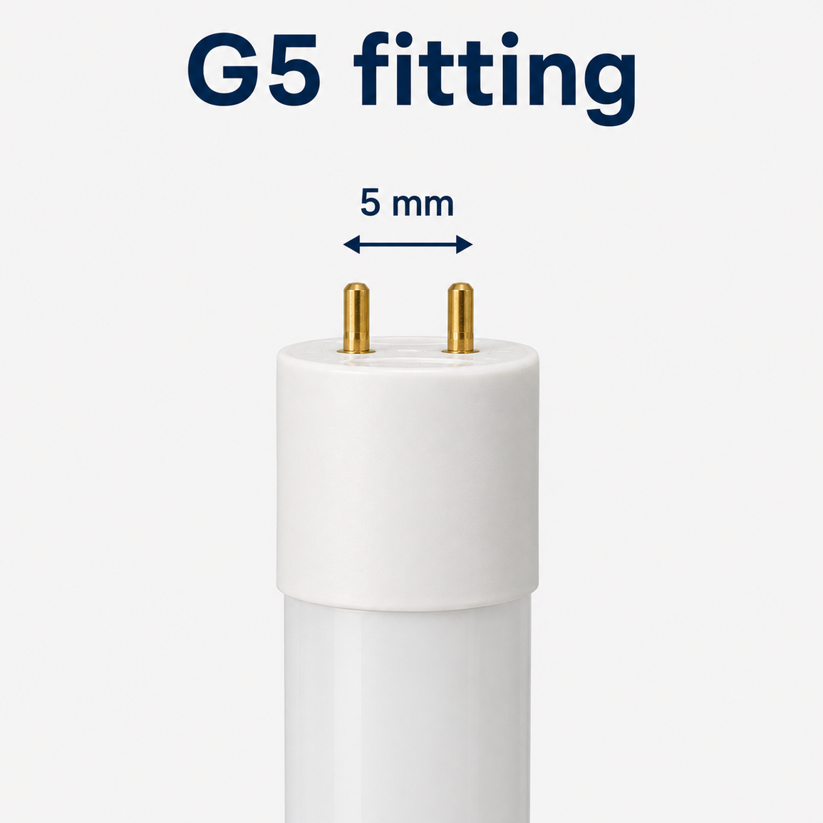 G5 fitting T5 TL-buis
