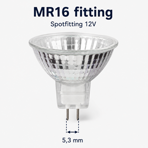 GU5.3 MR16 fitting