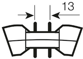2GX13 TL5C 2GX13 lampvoet